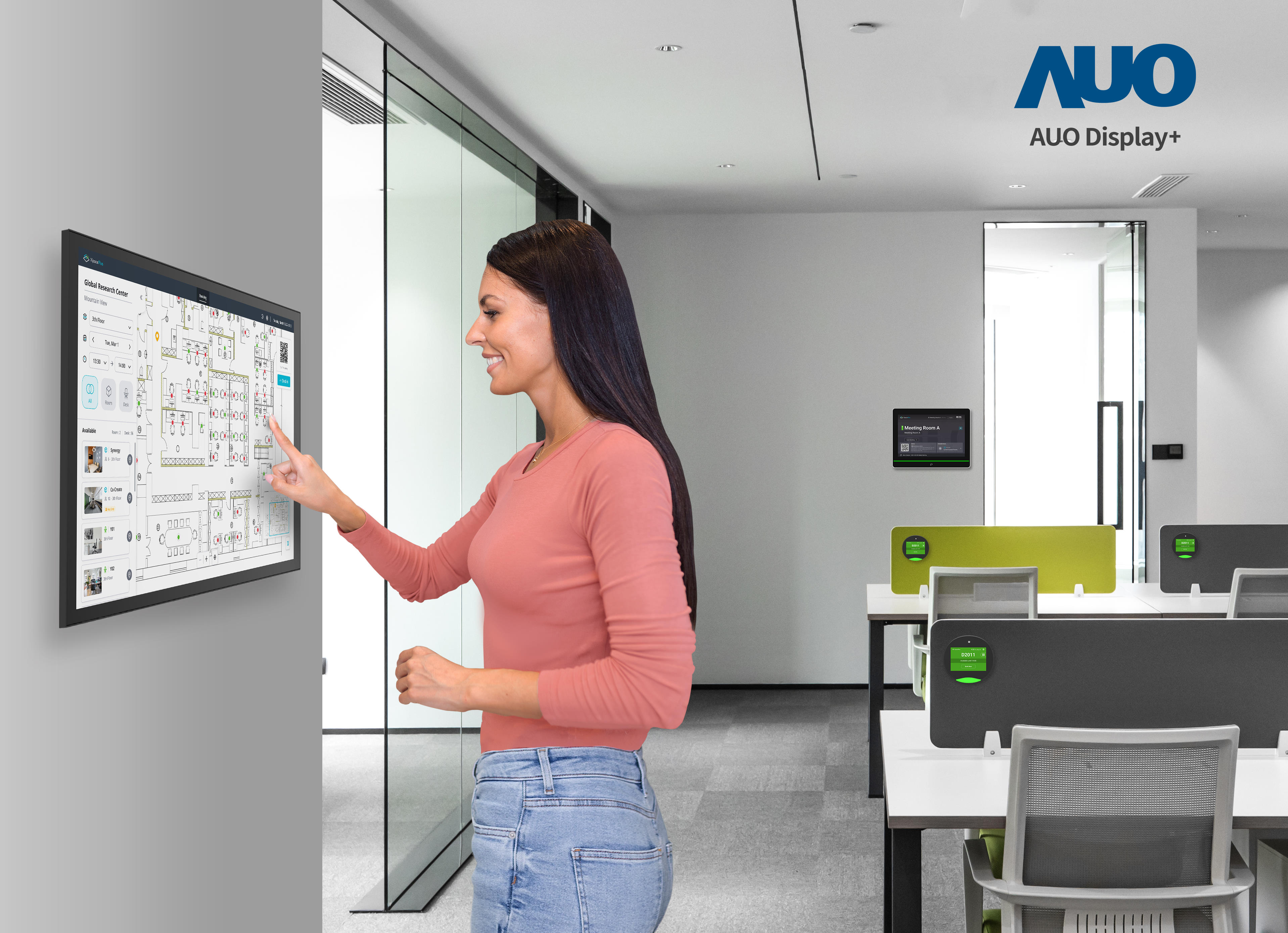 达擎会议空间管理解决方案可应用于空间预约和管理流程，将办公空间的查询、预约和保留等流程自动化，为用户提供更灵活、弹性的工作模式