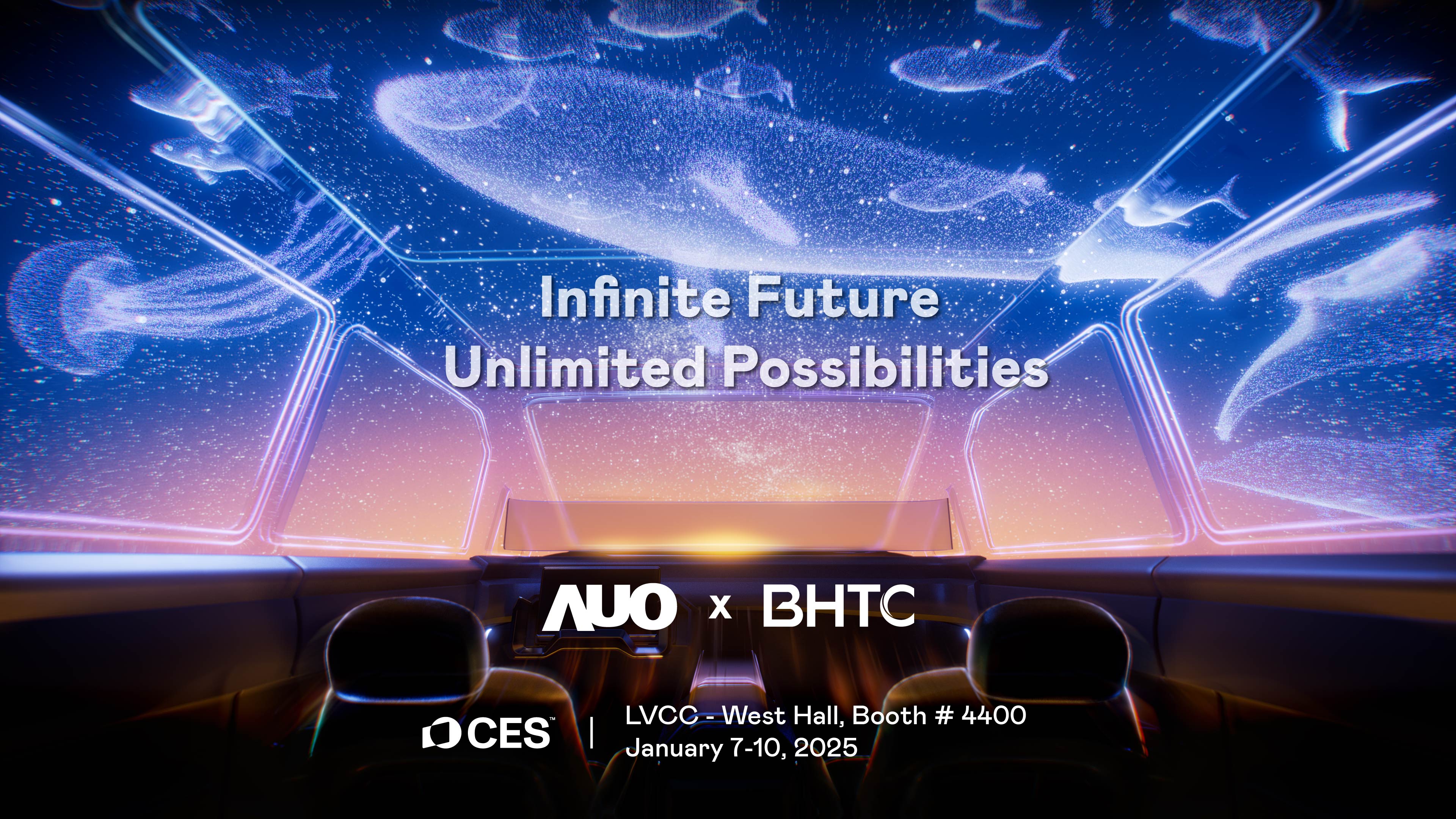 jinnian金年会以Infinite Future, Unlimited Possibilies为主题，联合BHTC于CES 2025扩大规模展出