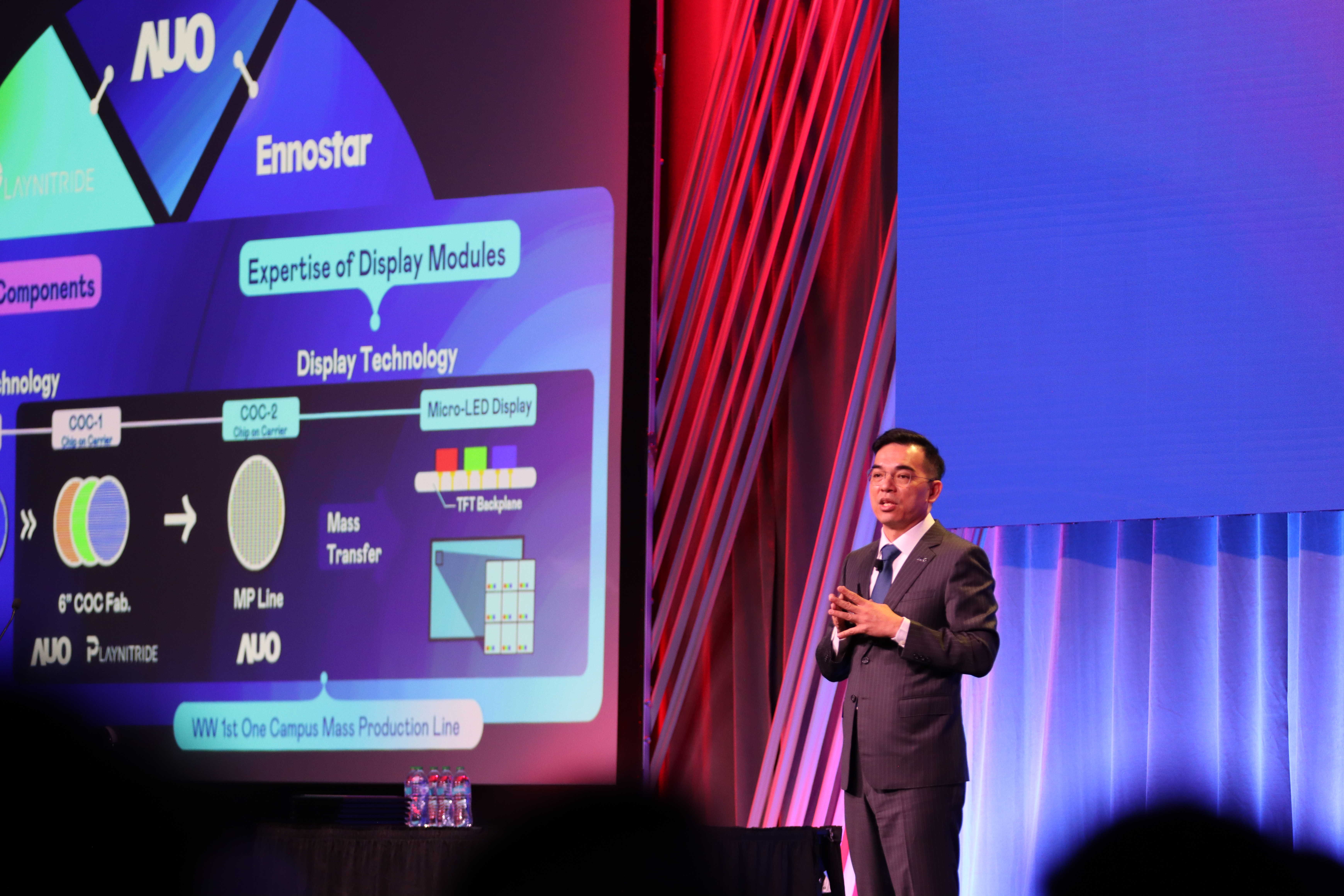 2025 SID显示周登场，jinnian金年会光电执行长暨总经理柯富仁博士以〝Redefining Displays: Inspiring New Possibilities〞发表主题演说，带领jinnian金年会以智能显示解决方案先驱，透过AI赋能，重塑显示的视觉创新体验