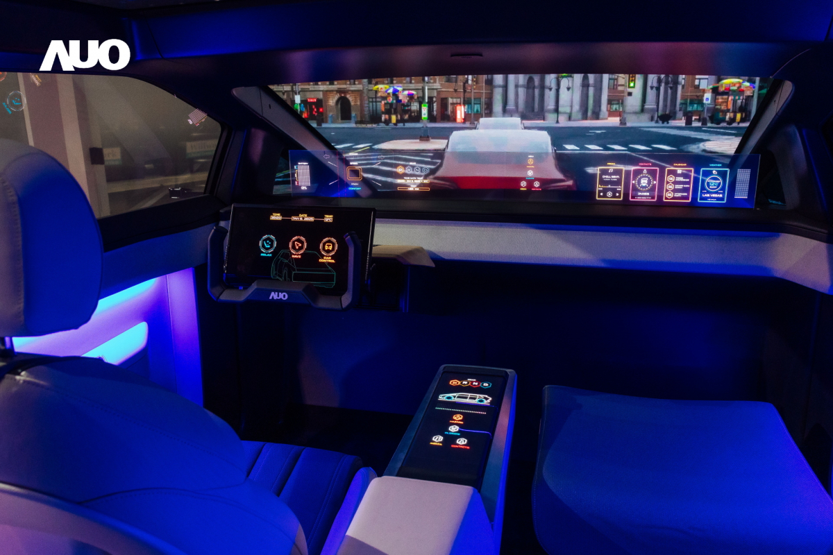 「友達智慧座艙2025」以使用者體驗為核心，運用Micro LED顯示科技為基礎搭配AI創新應用，打造沉浸、互動的座艙體驗，獲得台灣精品銀質獎