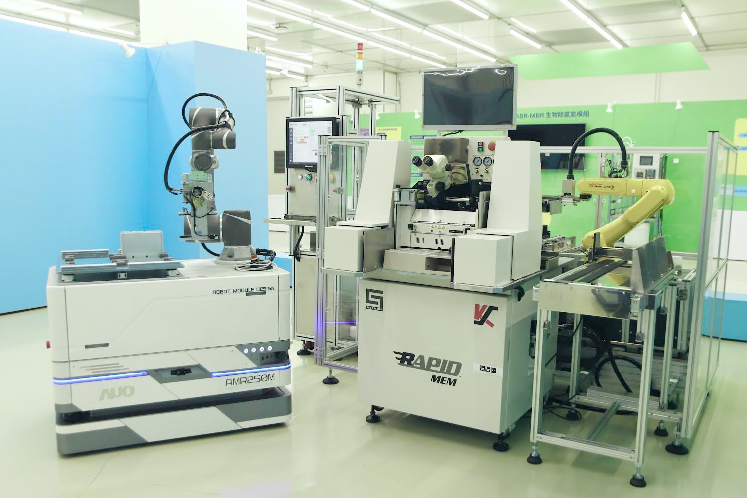 友達數位攜手半導體設備大廠K&S及夥伴樂宇精密，針對半導體封裝場域痛點，提供iAMHS一站式解決方案，創造產能提升至少10%的效益